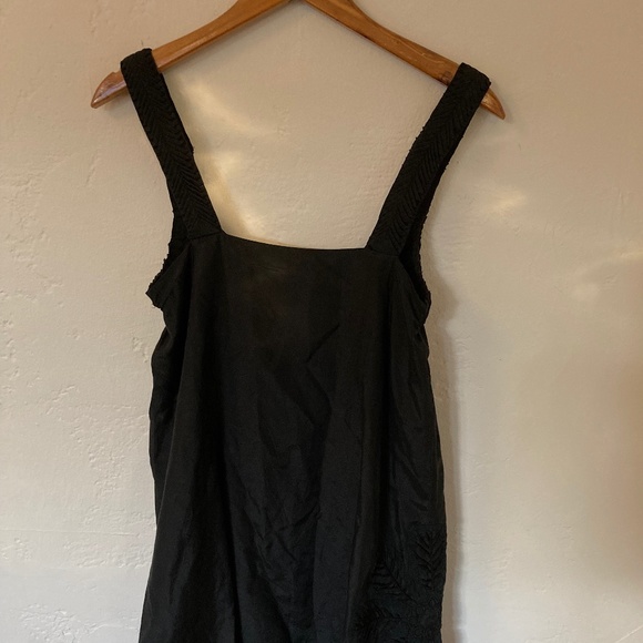 Gold Hawk embroidered silk mini dress SMALL - Picture 8 of 8